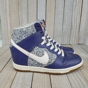 dunk high top wedge